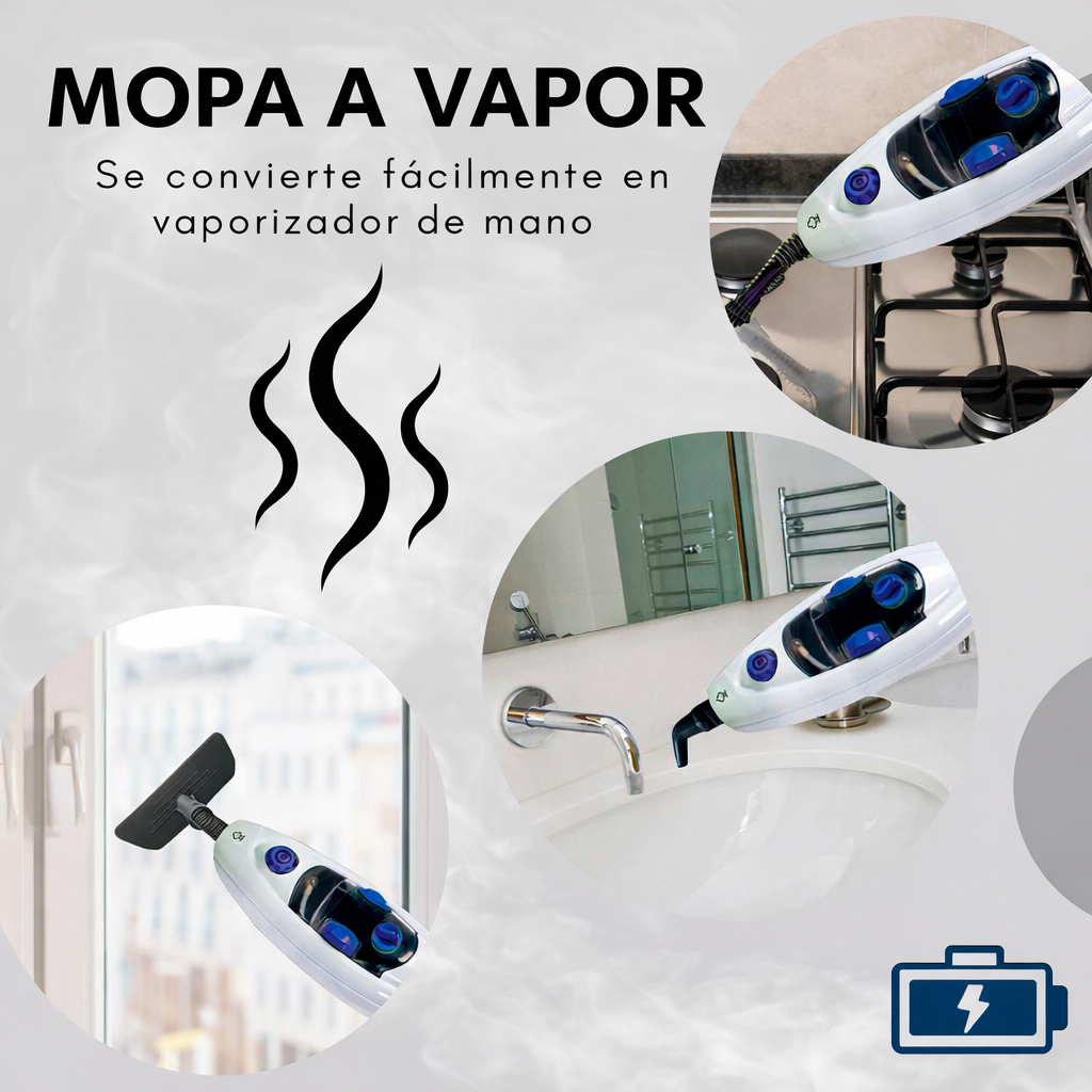 Mopa a vapor multiusos